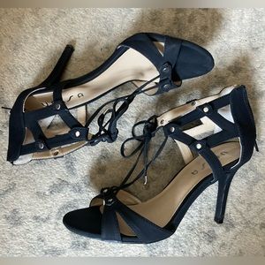Strapy Black Unisa Heels